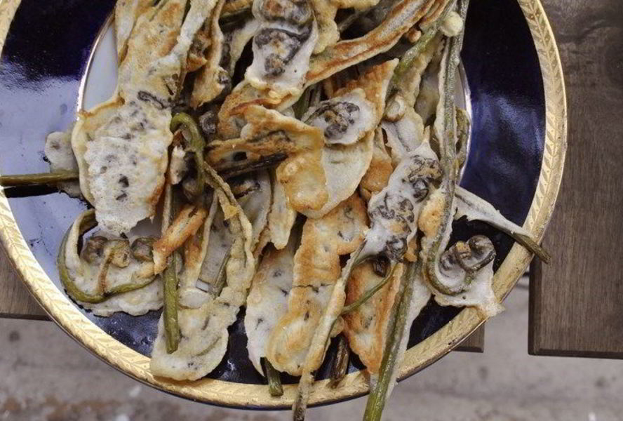 Папоротник в кляре