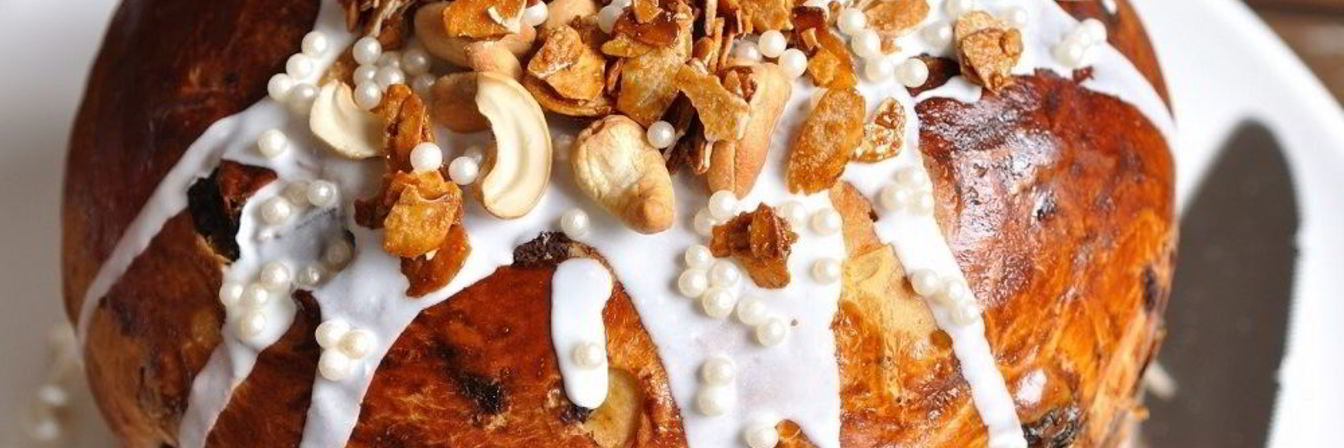 Кулич на сметане