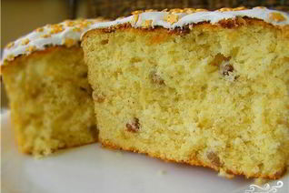 Кулич на топленом молоке