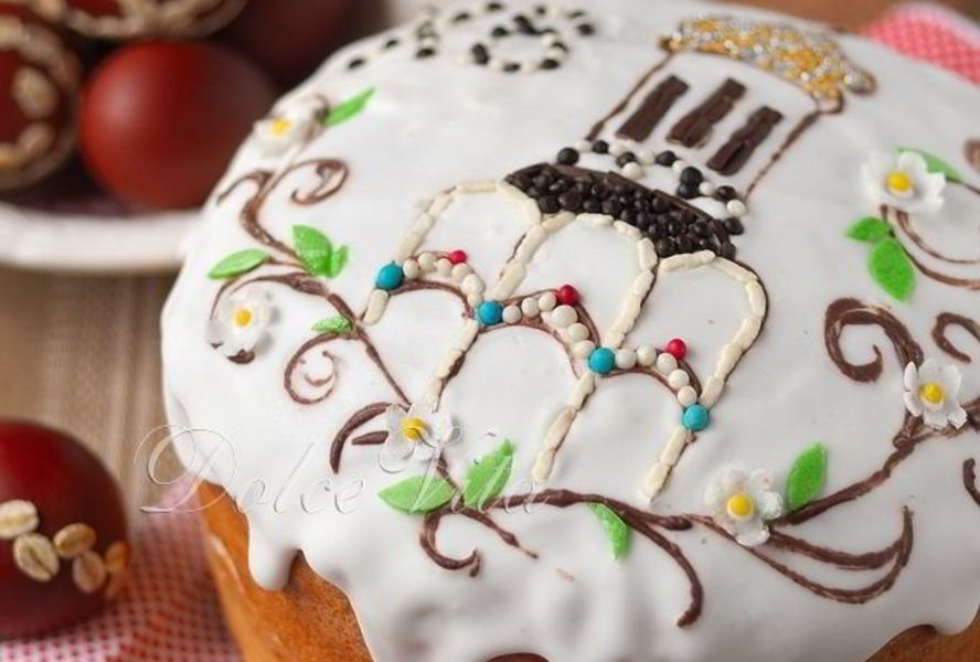 Кулич пасхальный на закваске