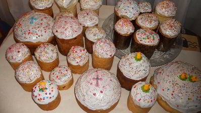 кулич пасхальный