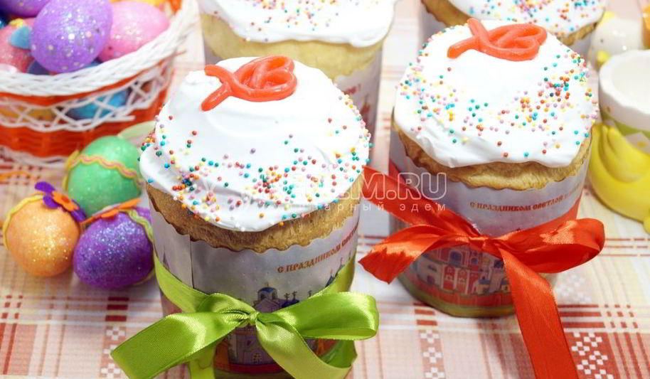 Рецепт кулича с изюмом