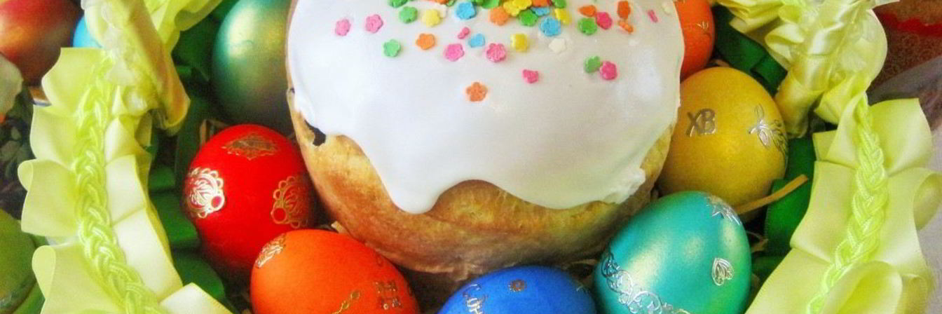 Кулич с ромом и изюмом