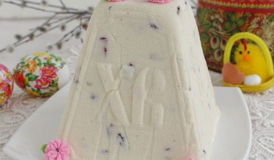 Рецепт пасхи на креме англез