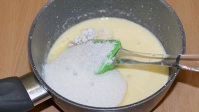 пасха на креме англез