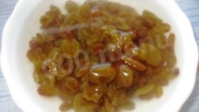 пасха простая с изюмом