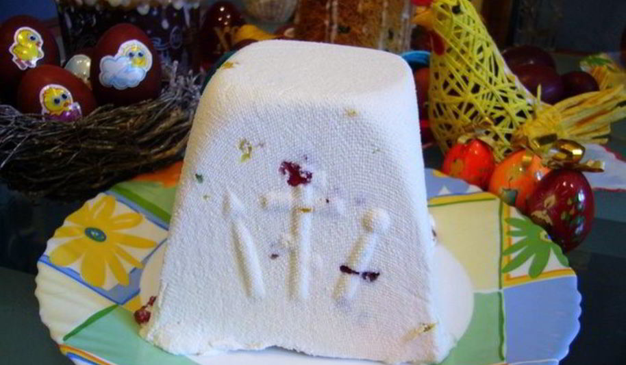 Рецепт пасхи творожной с мармеладом