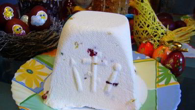 пасха творожная с мармеладом