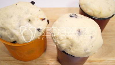 пасхальный кулич с изюмом