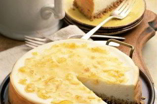 Пасхальный лимонный чизкейк