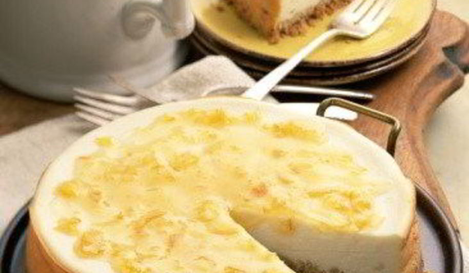 Рецепт пасхального лимонного чизкейка