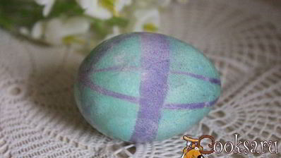 пасхальные яйца, способ окрашивания