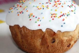 Постный кулич