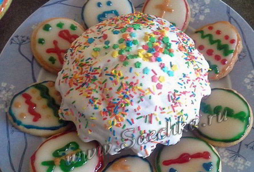 Шоколадный кулич