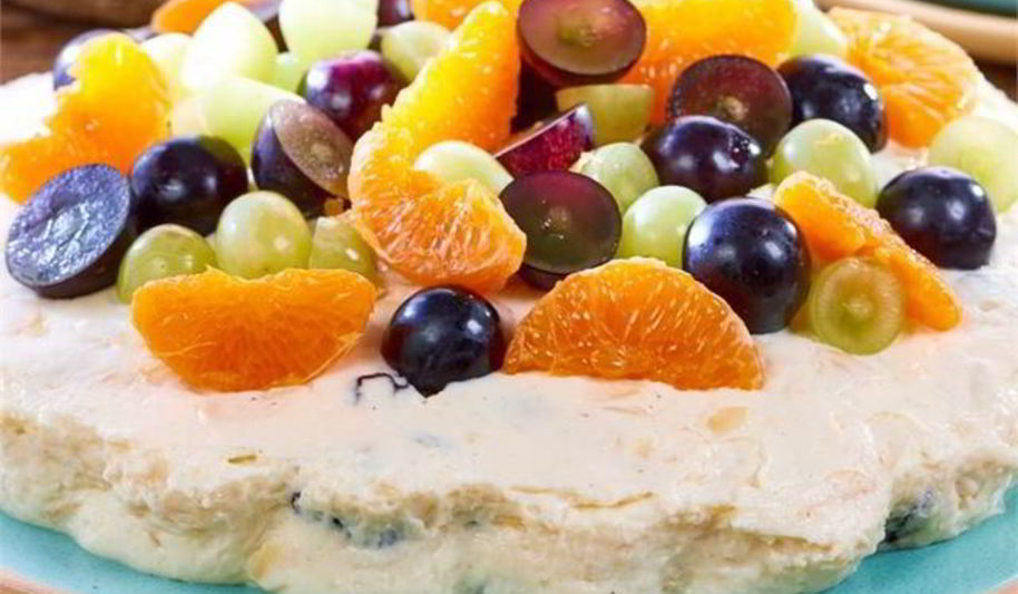 Рецепт творожной пасхи с фруктами