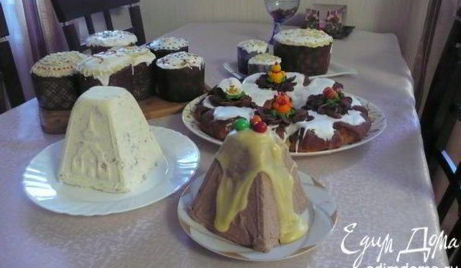 Рецепт творожной пасхи с шоколадом