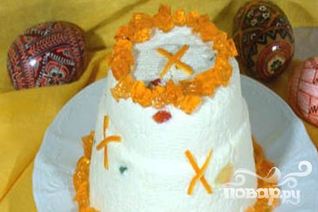 Творожная пасха с цукатами