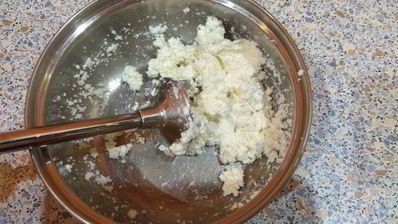 творожный бездрожжевой кулич