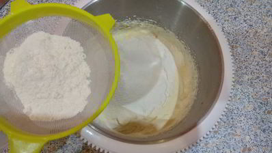 творожный бездрожжевой кулич