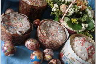 Творожный кулич