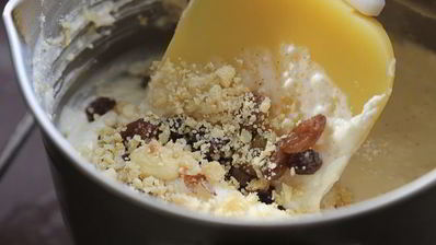 заварная царская пасха с миндалем