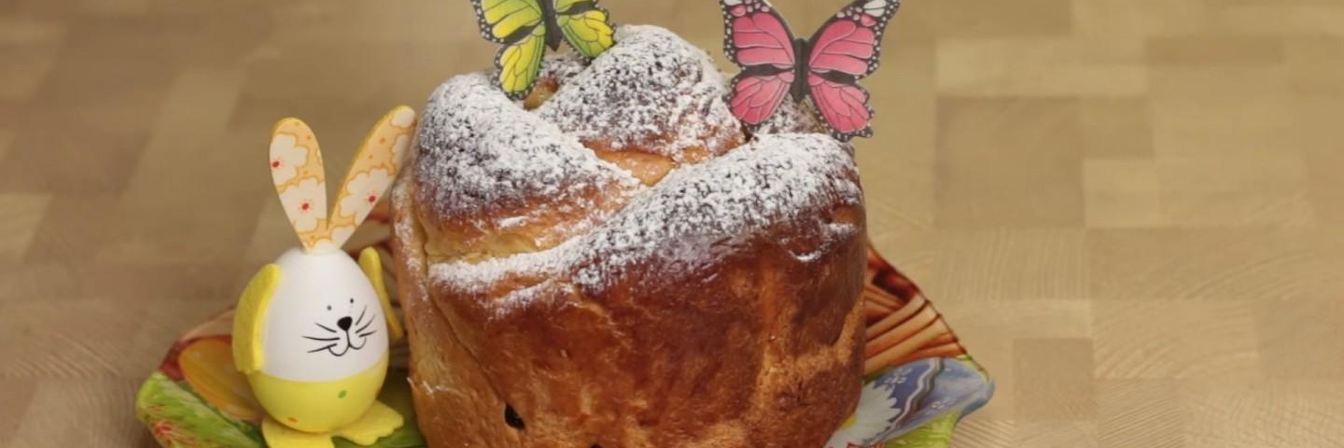 Заварной пасхальный кулич образца 1927 года