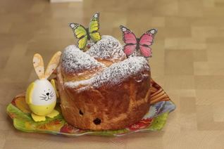 Заварной пасхальный кулич образца 1927 года