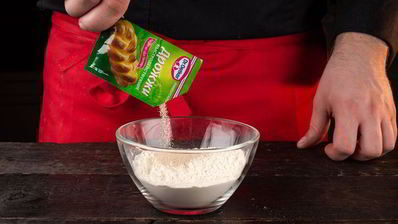 желтковый кулич с ромом