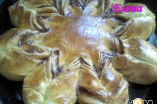 Плетенка со сгущенкой