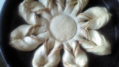 плетенка со сгущенкой