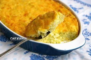 Пудинг из цветной капусты