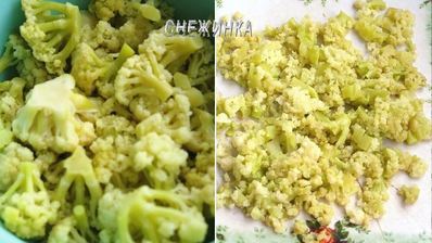 пудинг из цветной капусты