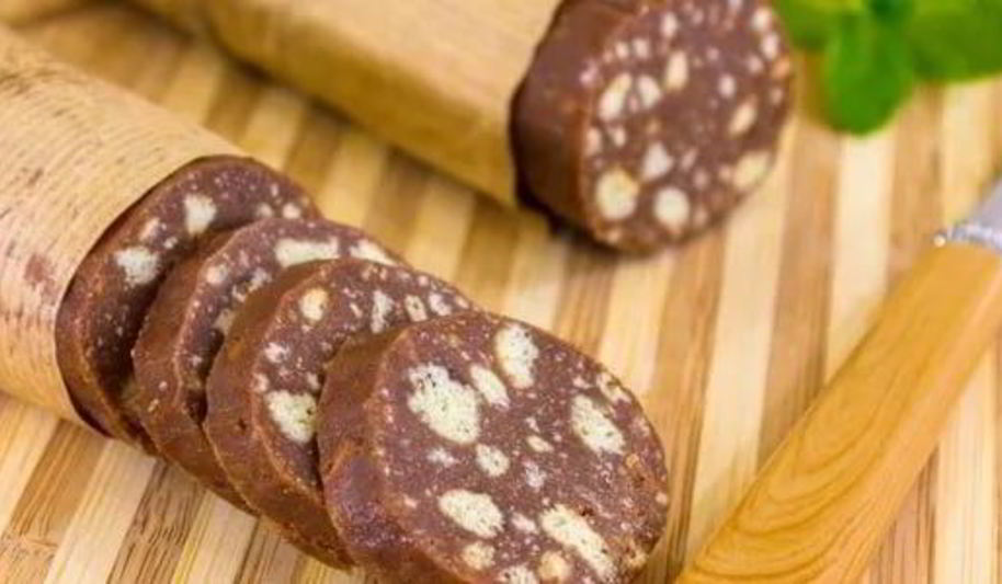 Рецепт шоколадной колбаски