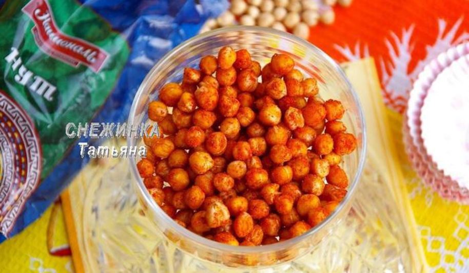 Рецепт соленого попкорна из нута