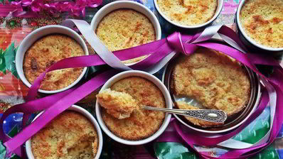 ананасовое суфле с кокосом