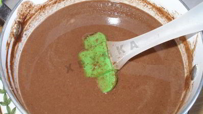 десерт шоколадный крем суфле