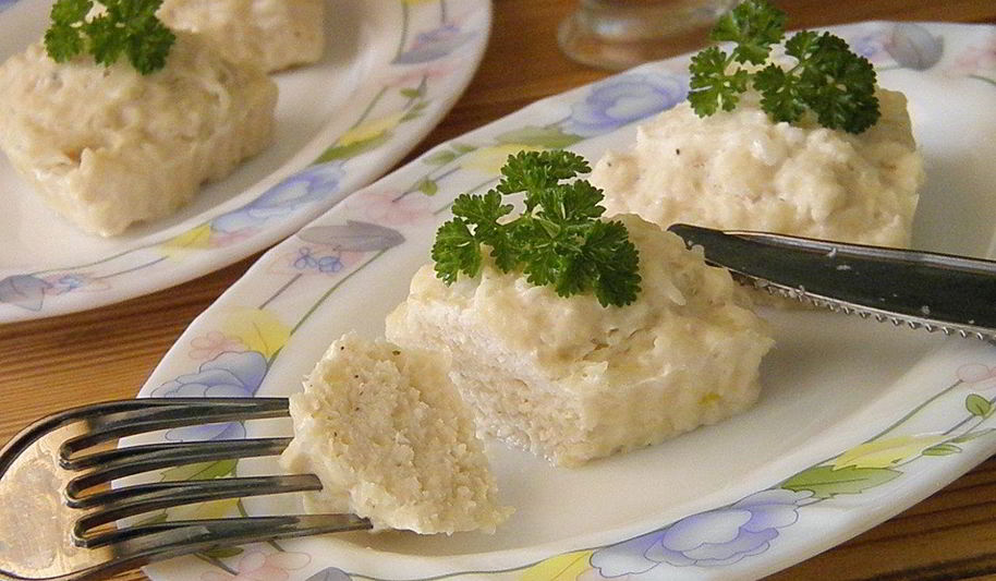 Рецепт куриного суфле для детей