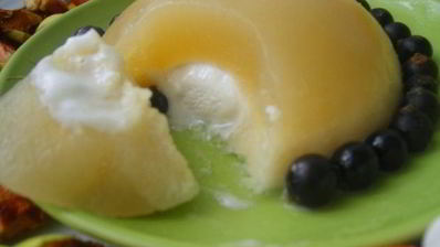 нежное яблочное суфле с сюрпризом