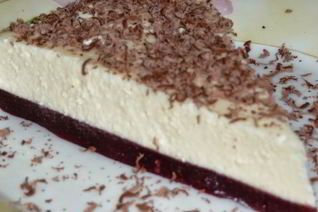 Протеиновый шоколадно-банановый торт-суфле