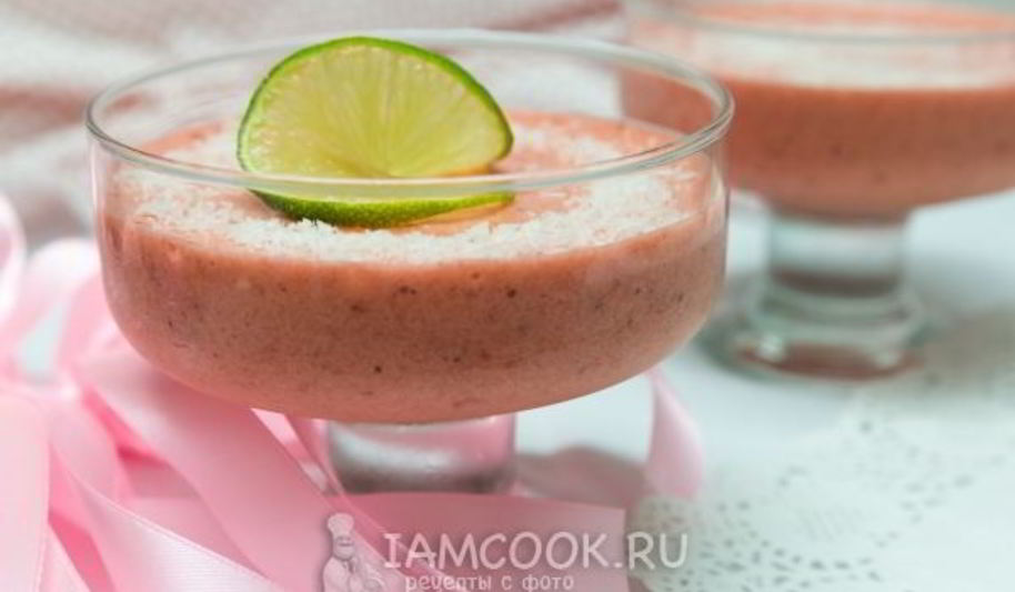 Рецепт суфле из клубники с желатином