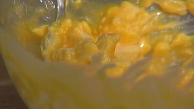 суфле из козьего сыра и тимьяна