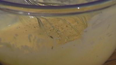 суфле из козьего сыра и тимьяна