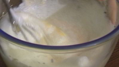 суфле из козьего сыра и тимьяна