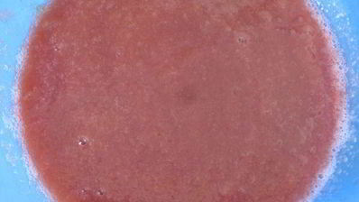 суфле из слив со сгущенным молоком