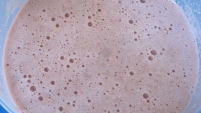 суфле из слив со сгущенным молоком