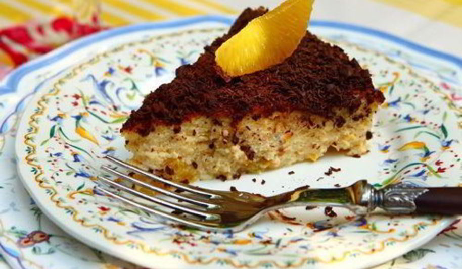 Рецепт сырного суфле с апельсином и шоколадом