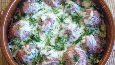 тефтели в суфле