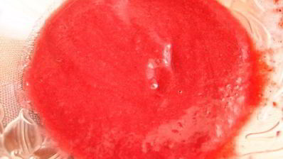 творожно-малиновое суфле