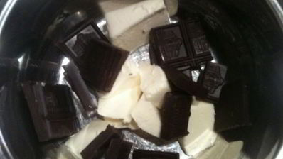 запеченное шоколадное суфле