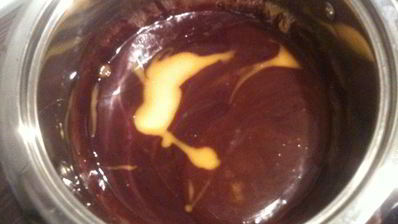 запеченное шоколадное суфле